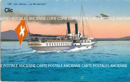 Cartes postales anciennes Hors Union Européenne Suisse