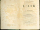 Livres Sciences - A. Moitessier L'Air Librairie de L.Hachette et Cie - Paris 