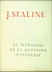 Livres Politique - J.STALINE LE MARXISME ET LA QUESTION NATIONALE