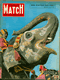 Revue Paris Match -   PARIS MATCH N°351 31 Décembre 1955 -  Au pays des Eléphants