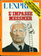 Revue L'Express -  N° 1182 4-10 Mars 1974 -  L'Impasse Messmer