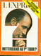 Revue L'Express -  N° 1190 - 29 Avril- 5 Mai 1974 -  Mitterrand au 1er Tour