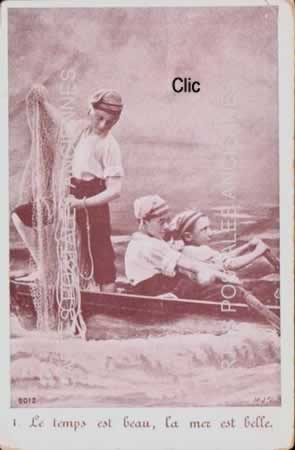 Cartes Postales Anciennes Pêcheurs