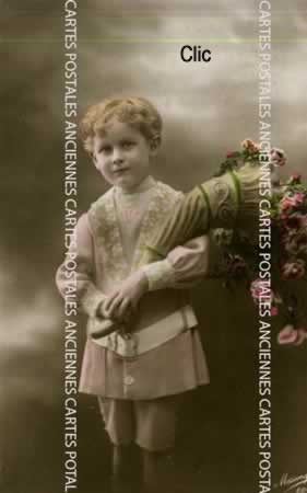 Cartes postales anciennes Fantaisie Enfants