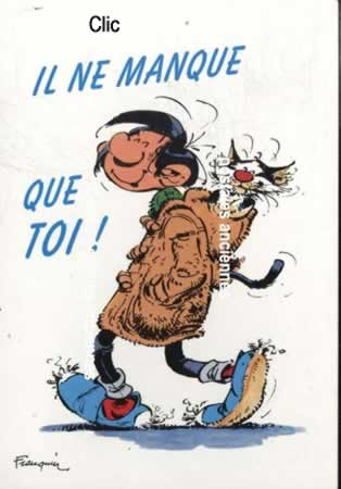 Cartes postales anciennes Humour Lagaffe 