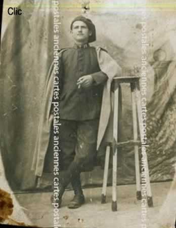 Cartes postales anciennes Personnages Militaire