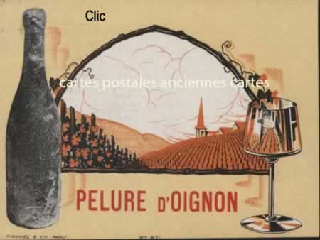 Etiquettes vin publicitaires