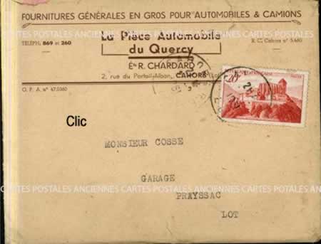Marques postales année 1951